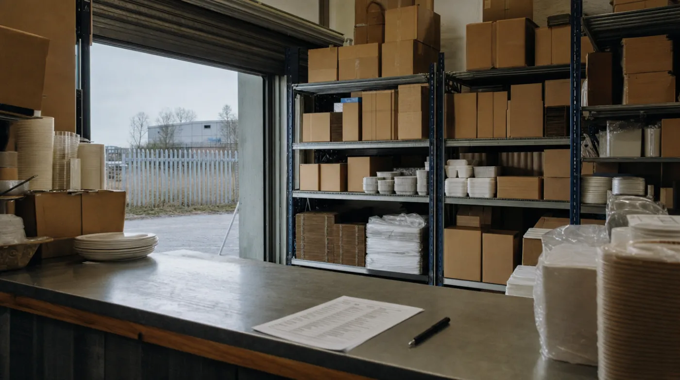 The trade counter at St Philips